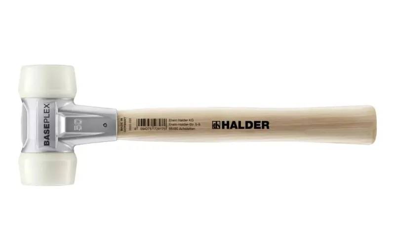 Kladivo s mäkkým čelom BASEPLEX nylon 50 mm Halder 3908.050 (EDE68880050)