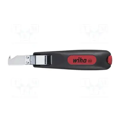 Nôž na káble 4 ÷ 28 mm2 s hákovou čepeľou Wiha 44619 (SB balenie) (WIHA44619)