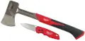 Sada nože a sekery Milwaukee, sekara 40 cm + nůž FASTBACK, 4932499031