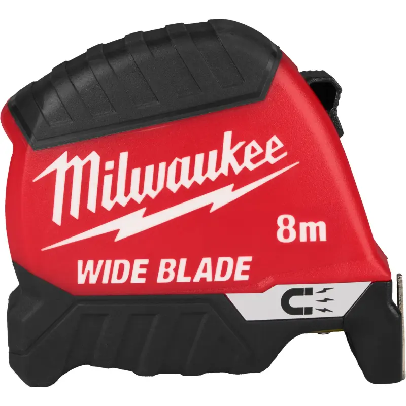 Široký svinovací metr Milwaukee WIDE BLADE MAGNETIC (GEN2) 8M-35, délka 8 metrů, magnetický, 4932499209