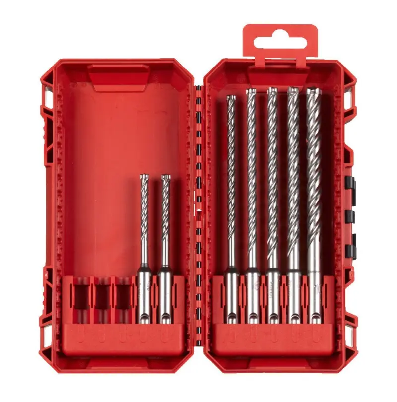 Sada vrtáků Milwaukee SDS-Plus MX4, čtyřbřité do betonu (7 ks) 4932500061 (MI4932500061)