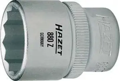 Nástrčkový kľúč 12-hran 3/8" 17x mm HAZET (EDE69490017)