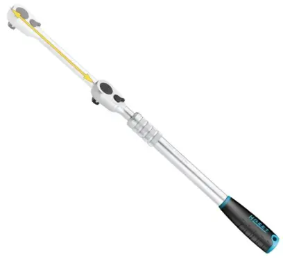 Teleskopická ráčna 1/2" 4 14 - 614 mm, plynulá Haze t