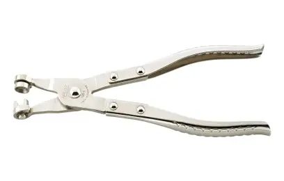 Kliešte na hadicovú sponu, pre pružinové pásové spony 210mm HAZET (EDE69610015)