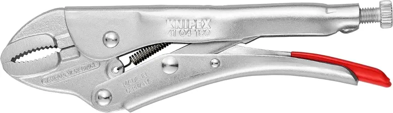 Kleště Knipex 41 04 180 EAN samosvorné - kruhový materiál (K 41 04 180 EAN)