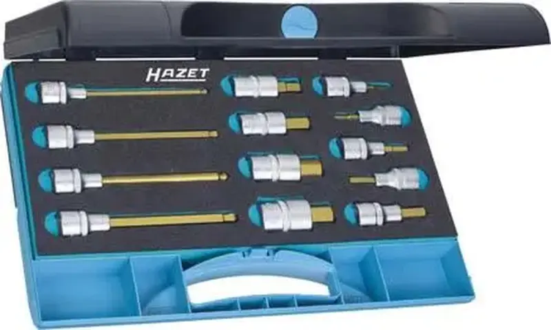 Sada adaptér-bity 1/2 "vnútorný 6-hran 5-19mm 13 ks. HAZET (EDE69901300)