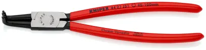 Kliešte Knipex 44 21 J31 SB – vnútorné poistné krúžky, ohnuté hroty 90° (K 44 21 J31 SB)