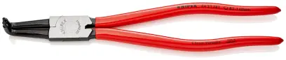 Kleště Knipex 44 21 J41 SB - vnitřní pojistné kroužky, zahnuté hroty 90° (K 44 21 J41 SB)