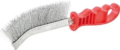 Univerzální ruční kartáč s držadlem ocel, vlnitý 2 60mm FORMAT