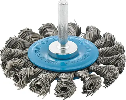 Kotoučový kartáč, splétan ý 75x6x mm FORMAT