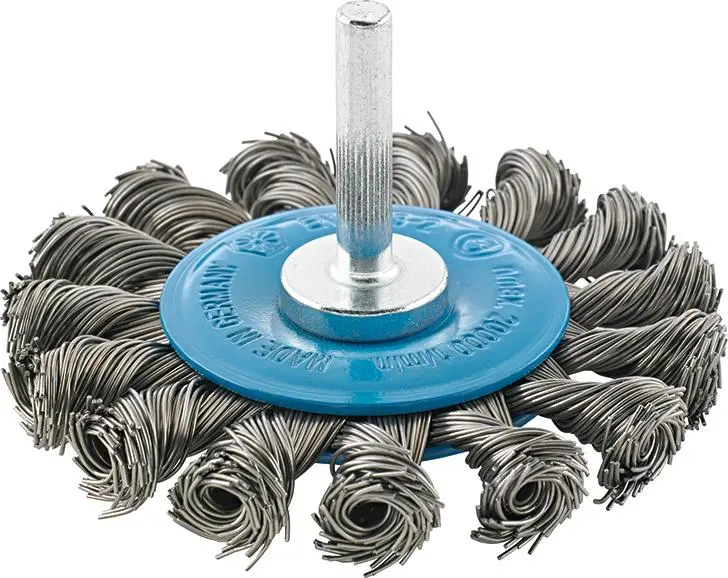 Kotoučový kartáč, splétan ý 75x6x mm FORMAT