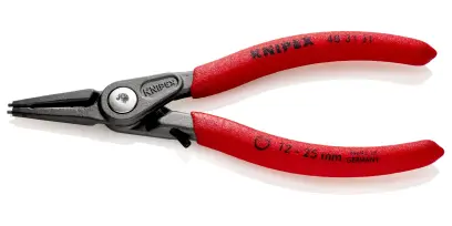 Presné kliešte Knipex 48 31 J1 – vonkajšie poistné krúžky, ohnuté hroty 45° (K 48 31 J1)