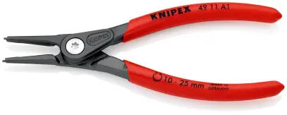 Precizní kleště Knipex 49 11 A1 SB - vnější pojistné kroužky (K 49 11 A1 SB)