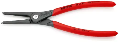Precizní kleště Knipex 49 11 A3 SB - vnější pojistné kroužky (K 49 11 A3 SB)