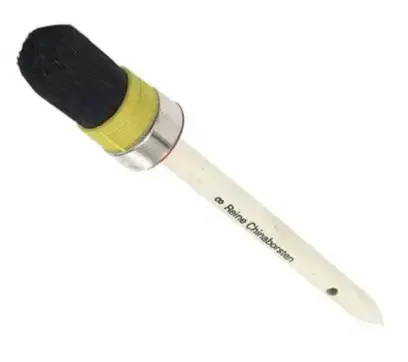 Průmyslový kulatý štětec čínské štětiny velikost 12 Nölle preFI BRUSH (EDE70500051)