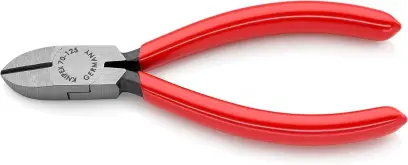 Boční štípací kleště Knipex 70 01 125 EAN - potaženo plastem (K 70 01 125 EAN)