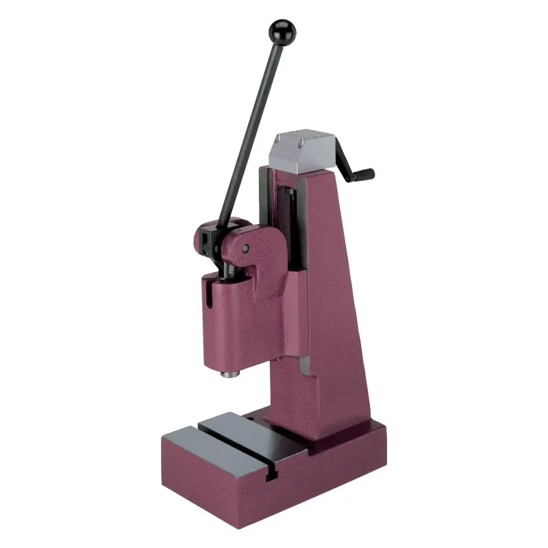 Ruční pákový lis a Koleno vá páka 2600kp zdvih 60mm Berg + Schmid Pressentec hnik