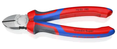 Bočné štiepacie kliešte Knipex 70 02 180 SB – pohodlná rukoväť (K 70 02 180 SB)