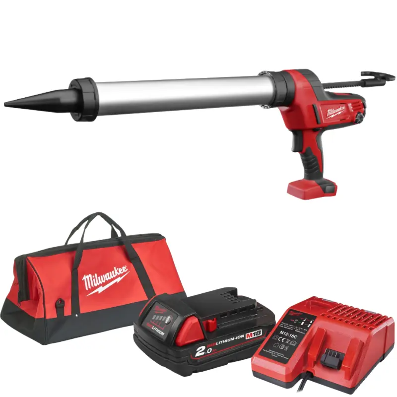 178207-aku-vytlacovaci-pistole-na-napln-milwaukee-c18-pcg600a-201b-valec-600-ml-1x-aku-m18-b2-nabije