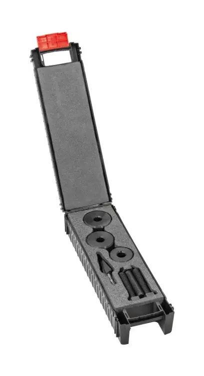 Sada dierovače plechu guľôčkové ložisko priemer 28,3/32/35mm a vrták do plechu (stromeček), stopka 6-hran 1/4" priemer 4–20mm FORMAT (EDE71171000)