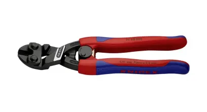 Kompaktné štiepacie kliešte Knipex 71 22 200 SB – CoBolt®, viacvrstvové návleky (K 71 22 200 SB)