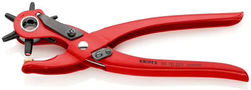 Kleště Knipex 90 70 220 děrovací revolverové (K 90 70 220)