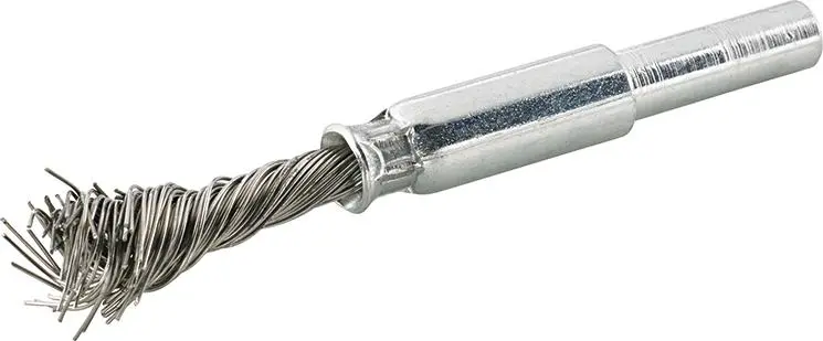 Štětcový kartáč nerez spl étaný 6mm 10x26x0,25mm FO RMAT