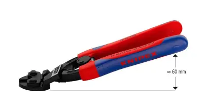 Kliešte Knipex 72 62 200 200 mm na plasty, nočné, silové (K 72 62 200)