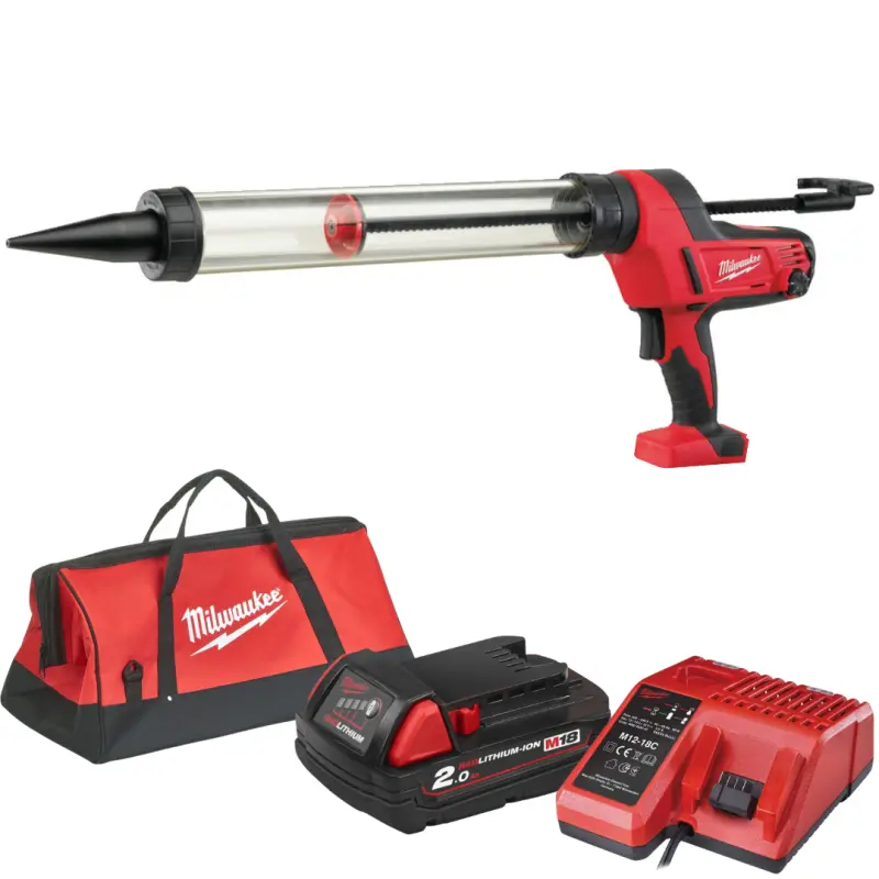 178624-aku-vytlacovaci-pistole-na-napln-milwaukee-c18-pcg600t-201b-pruhledny-valec-600-ml-1x-aku-m18