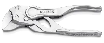 Kľúč s kliešťami XS pochrómovaný, 100 mm Knipex 86 04 10 (K 86 04 100)