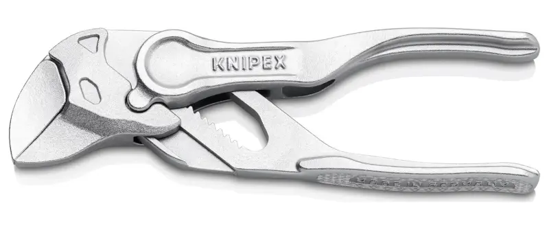 Kľúč s kliešťami XS pochrómovaný, 100 mm Knipex 86 04 10 (K 86 04 100)