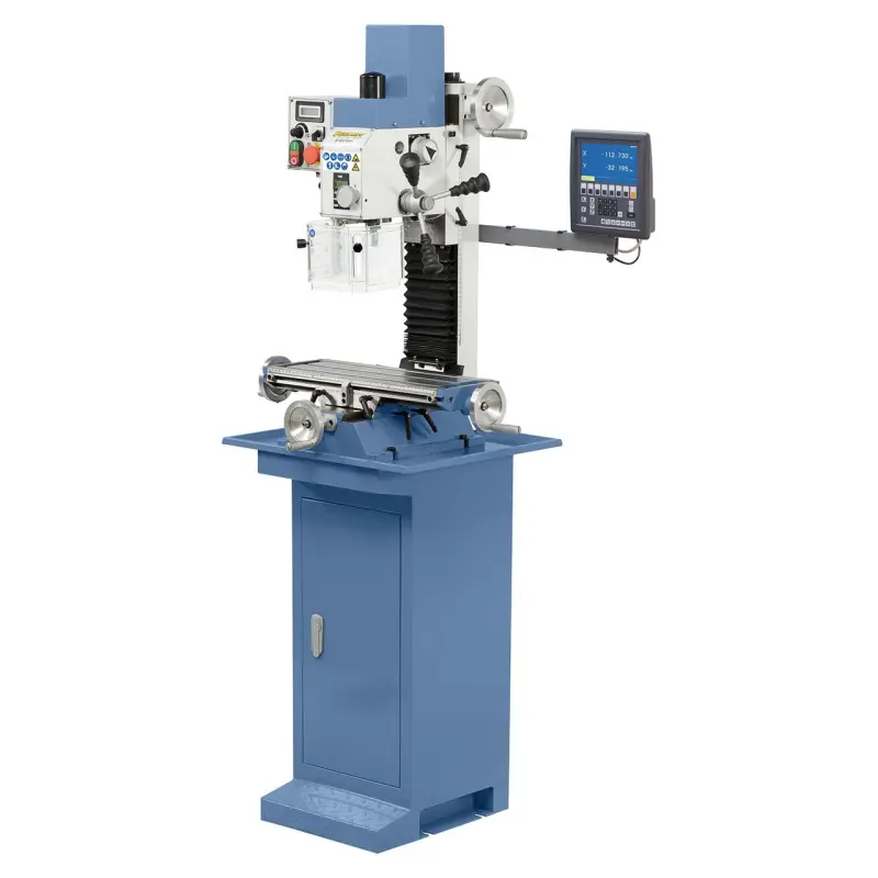 Vrtačko-frézka Bernardo KF 25 D Vario včetně digitálního odměřování 2 os (BER021027B)