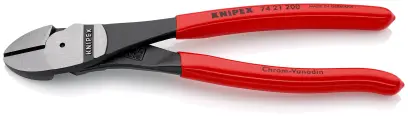 Boční štípací kleště Knipex 74 21 200 SB - silové, potaženo plastem (K 74 21 200 SB)