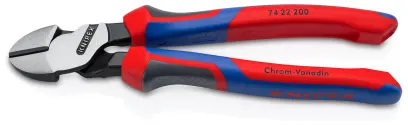 Bočné štiepacie kliešte Knipex 74 22 200 – silové, s komfortnými rukoväťami (K 74 22 200)