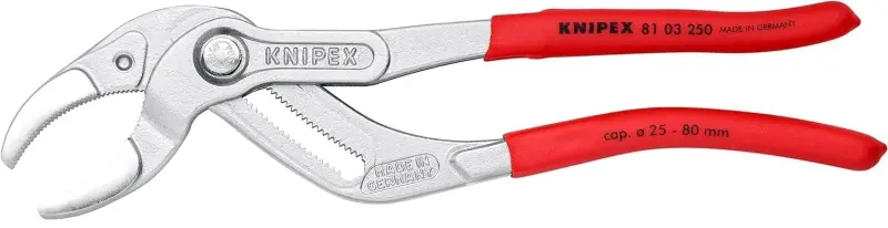 Kleště Knipex 81 03 250 na sifony a konektory (K 81 03 250)