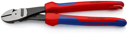 Bočné štiepacie kliešte Knipex 74 22 250 T – silové, s pohodlnými návlekmi (K 74 22 250 T)