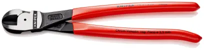 Boční štípací kleště Knipex 74 91 250 SB - silové, středové břity (K 74 91 250 SB)