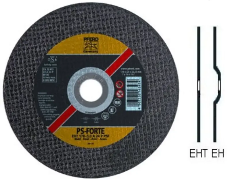 Rozbrušovací kotouč EHT 125-2,4 A 46 P PSF/22,23. PFERD - PS-FORTE (PF4007220669167)