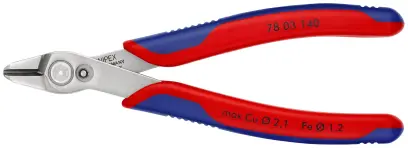 Boční štípací kleště Knipex 78 03 140 SB - Electronic Super-Knips INOX (K 78 03 140 SB)