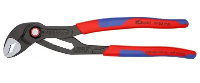 Kliešte na vodné čerpadlá Knipex 87 22 250 Cobra® QuickSet – s rýchlym nastavením (K 87 22 250)