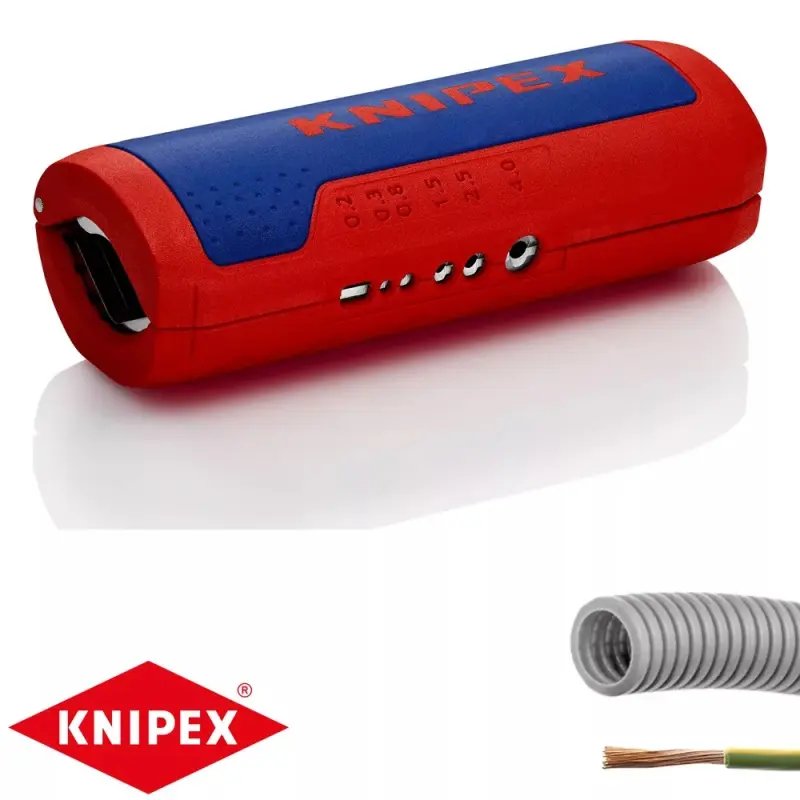 Nástroj Knipex 90 22 02 SB na řezání ochranných hadic -TwistCut (K 90 22 02 SB)