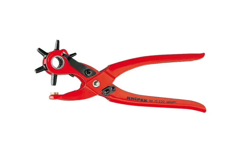 Otočné dierovacie kliešte 220 mm Knipex 90 70 220 SB (K 90 70 220 SB)