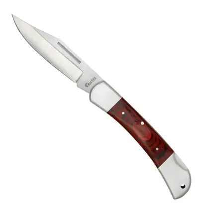 Pracovný nôž, drevo kožené puzdro 220mm FORTIS (EDE73251020)