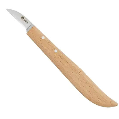 Odhrotovacie / zarezávaci nôž drevená rukoväť 140mm FORTIS (EDE73251035)