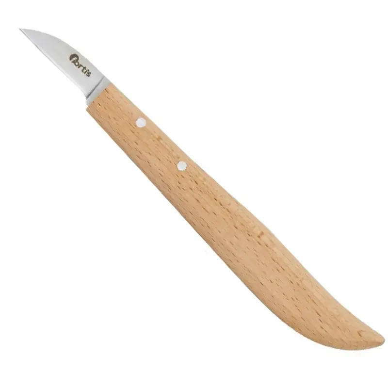 Odhrotovacie / zarezávaci nôž drevená rukoväť 140mm FORTIS (EDE73251035)