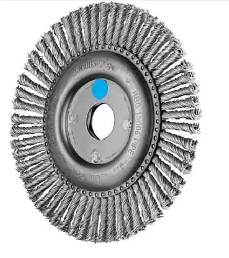 Kotoučový kartáč pr. 150 mm Pferd RBG 15006/22,2 PIPE INOX 0,50, splétaný drát (PF4007220751367)