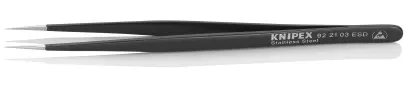 KNIPEX univerzálne pinzety ESD z nehrdzavejúcej ocele (K 92 21 03 ESD)