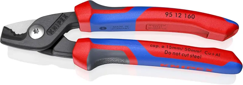 Nůžky na kabely KNIPEX (K 95 12 160 SB)