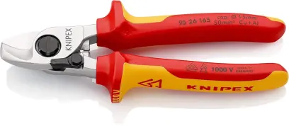 Nůžky na kabely KNIPEX s otevírací pružinou (K 95 26 165 SB)