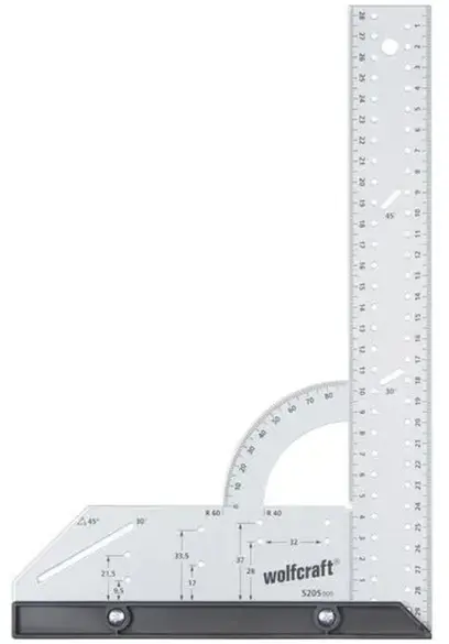 Univerzálny uholník 300 mm Wolfcraft (WOLF5205000)